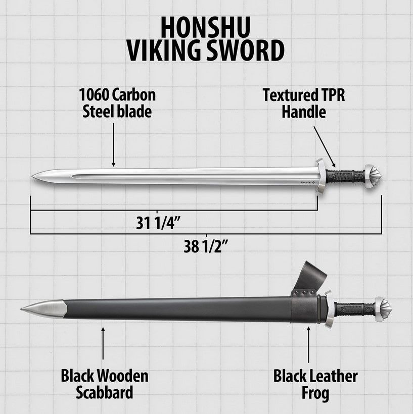 Vikingatida svärd Honshu - Bild 5